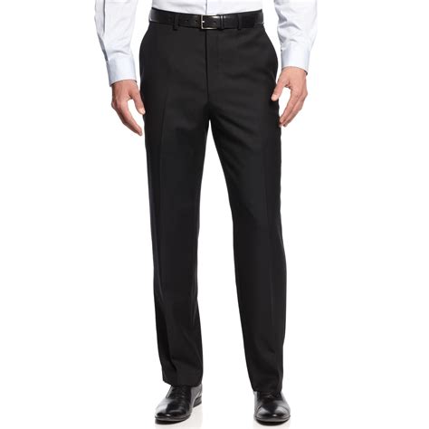 michael kors men's classic fit performance dress pants|Michael Kors black stretch pants.